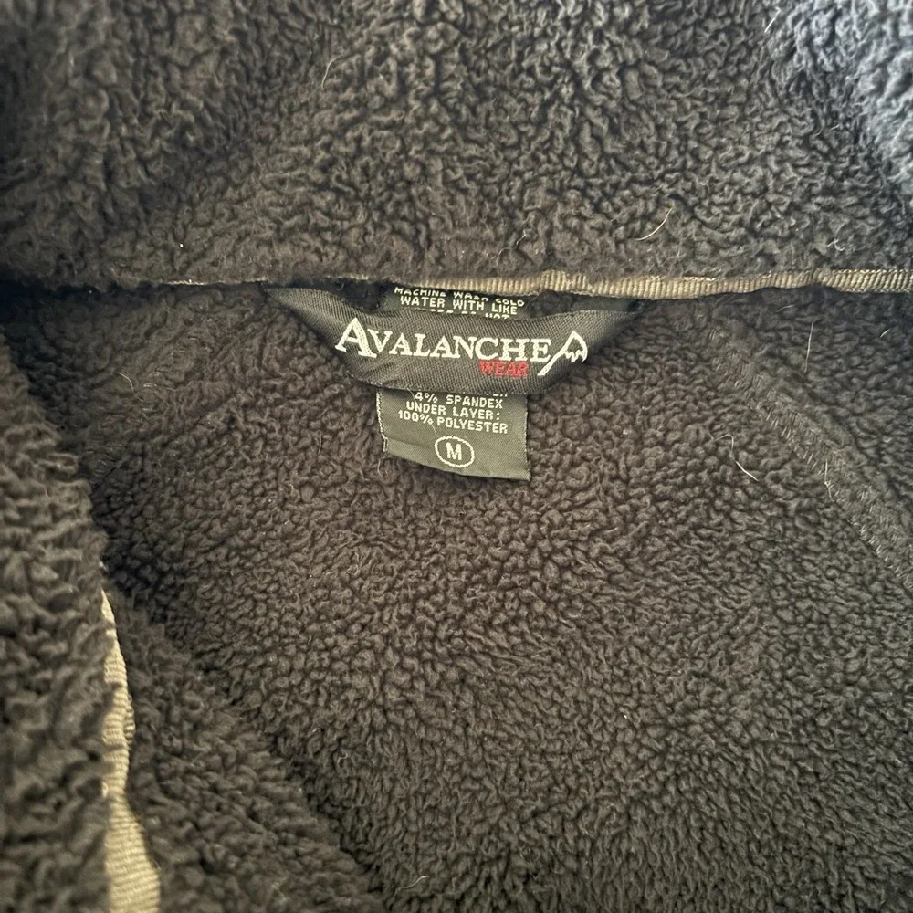 Avalanche Men's Medium Fleece Jacket Cold Weather Winter Coat